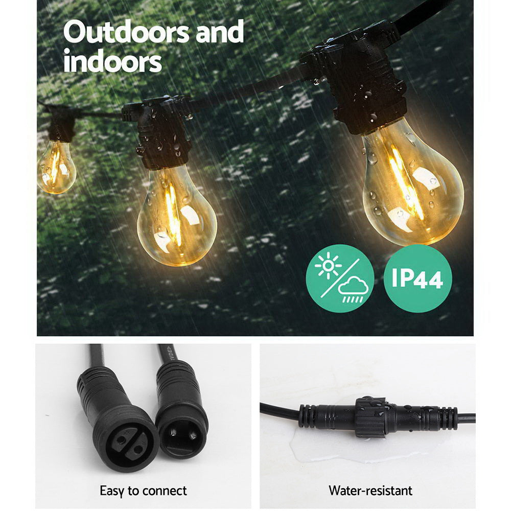 jingle-jollys-23m-led-festoon-string-lights-20-bulbs-kits-wedding-party-christmas-a19 www.mallsonline.com.au