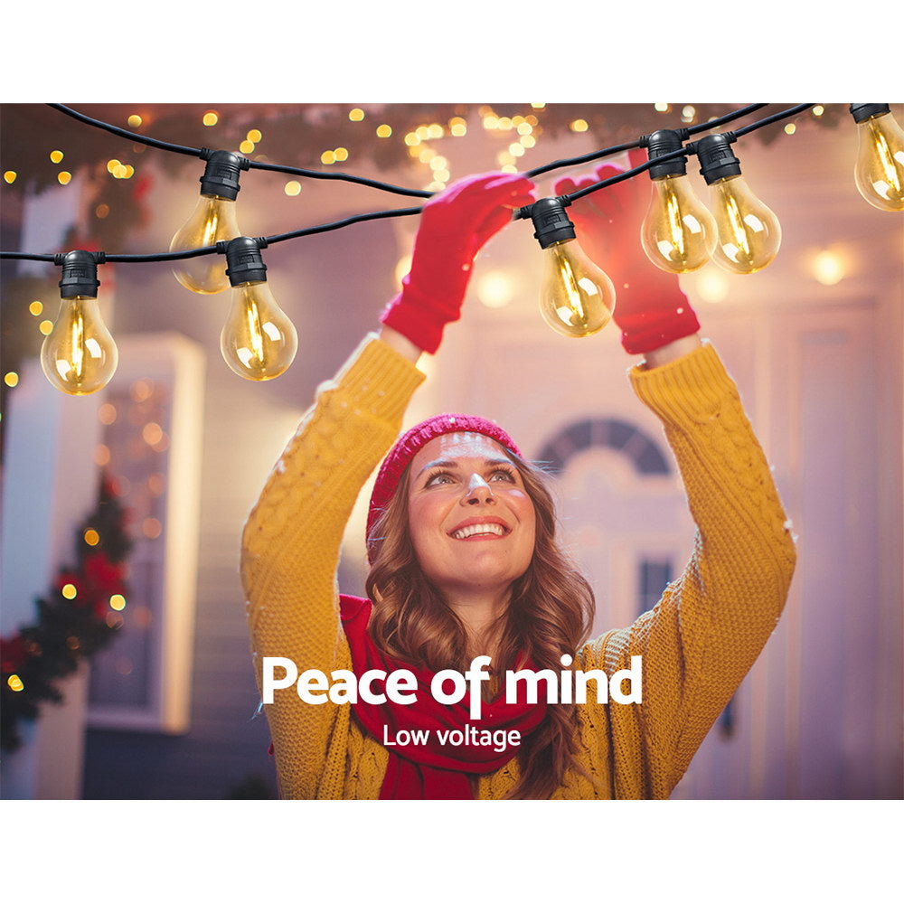 jingle-jollys-23m-led-festoon-string-lights-20-bulbs-kits-wedding-party-christmas-a19 www.mallsonline.com.au