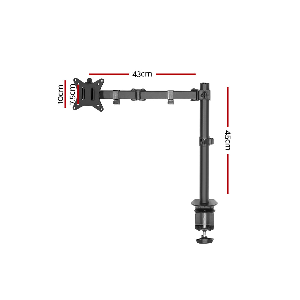 artiss-monitor-arm-mount-32-black at www.mallsonline.com.au