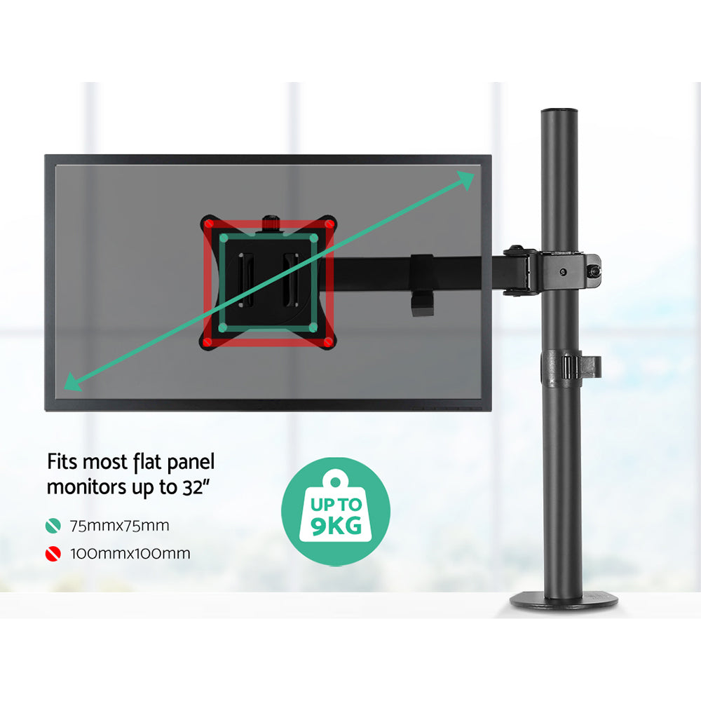 artiss-monitor-arm-mount-32-black at www.mallsonline.com.au