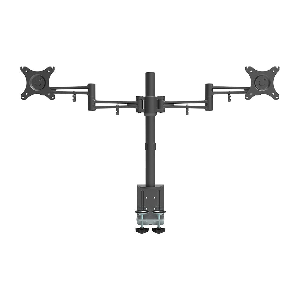 artiss-monitor-arm-mount-dual-black at www.mallsonline.com.au