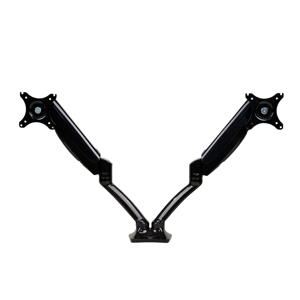 artiss-monitor-arm-mount-dual-gas-black at www.mallsonline.com.au