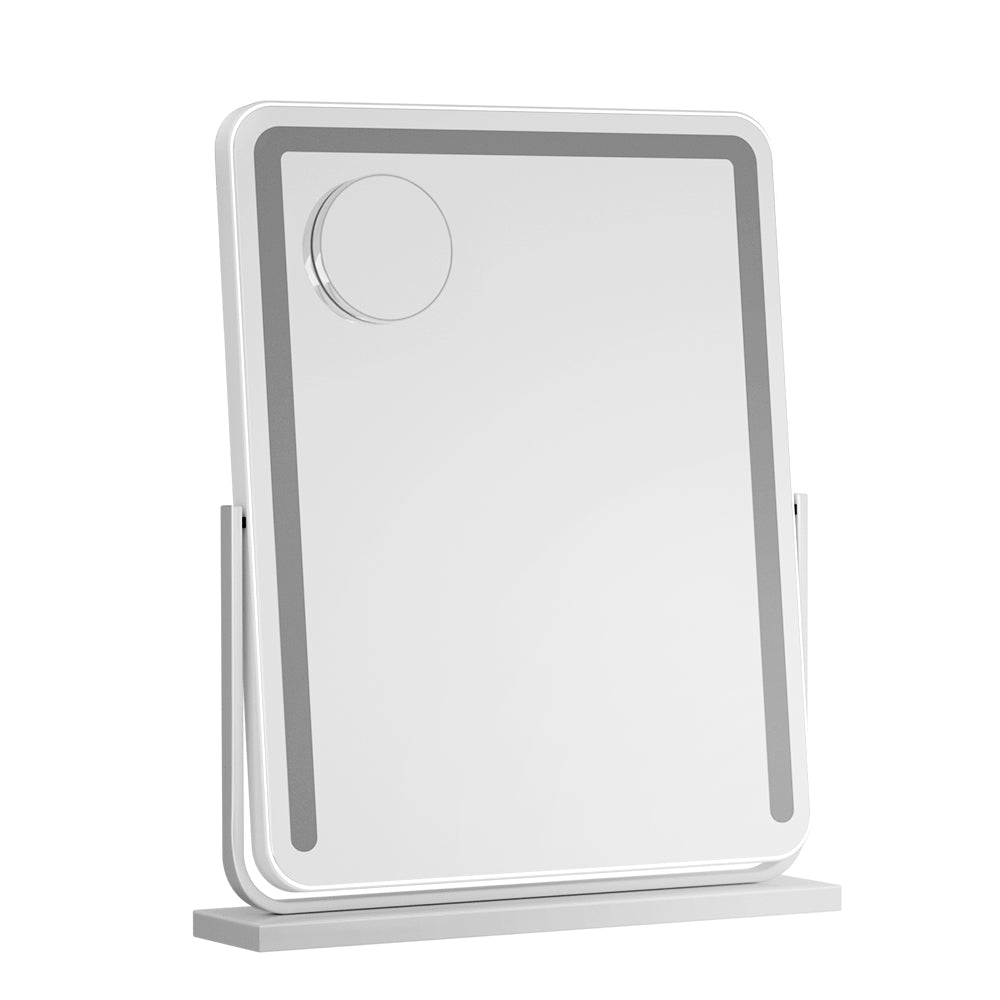 embellir-makeup-mirror-with-lights-hollywood-vanity-led-mirrors-white-40x50cm at www.mallsonline.com.au