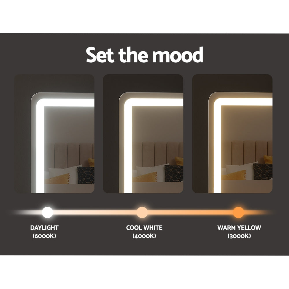 embellir-makeup-mirror-with-lights-hollywood-vanity-led-mirrors-white-40x50cm at www.mallsonline.com.au