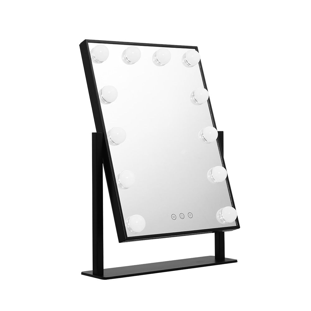 embellir-led-standing-makeup-mirror-black at www.mallsonline.com.au