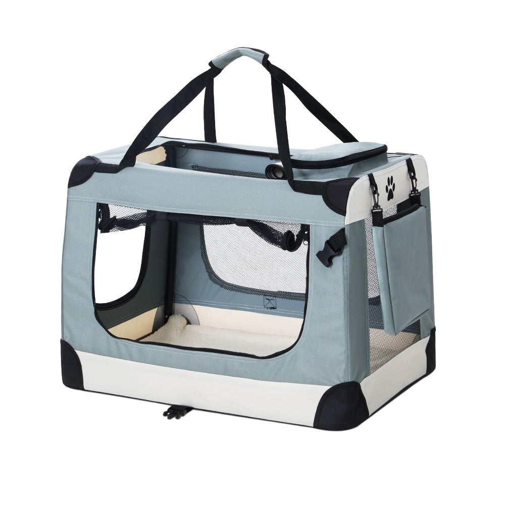 i-pet-pet-carrier-large-soft-crate-dog-cat-travel-portable-cage-kennel-foldable www.mallsonline.com.au