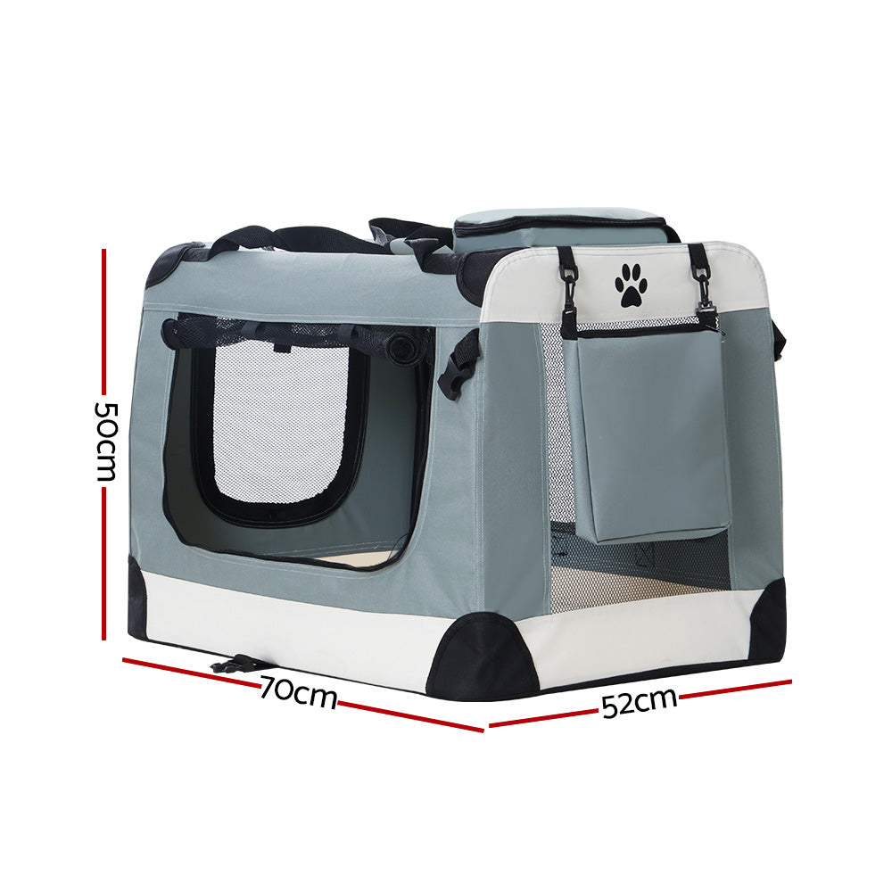 i-pet-pet-carrier-large-soft-crate-dog-cat-travel-portable-cage-kennel-foldable www.mallsonline.com.au