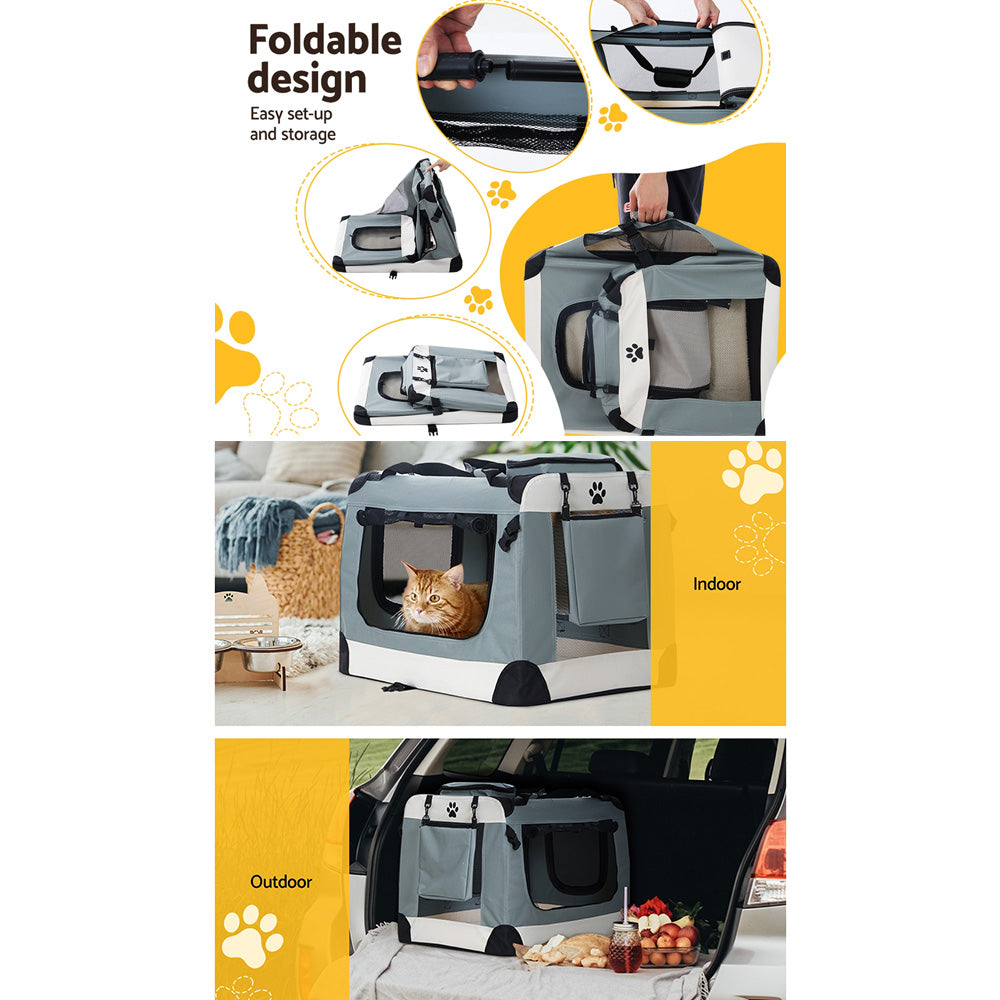 i-pet-pet-carrier-large-soft-crate-dog-cat-travel-portable-cage-kennel-foldable www.mallsonline.com.au