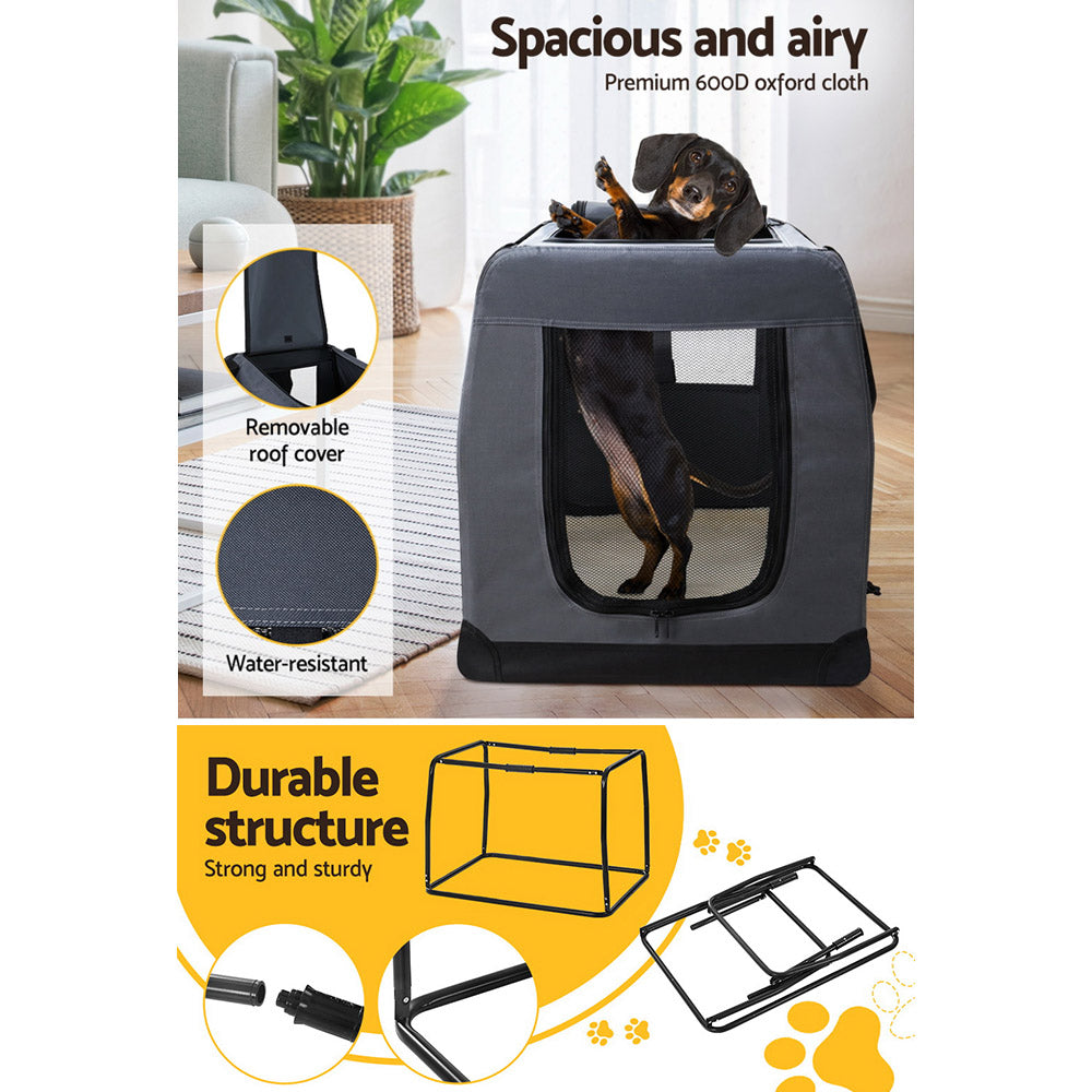 i-pet-pet-carrier-soft-crate-dog-cat-travel-portable-cage-kennel-foldable-car-m www.mallsonline.com.au