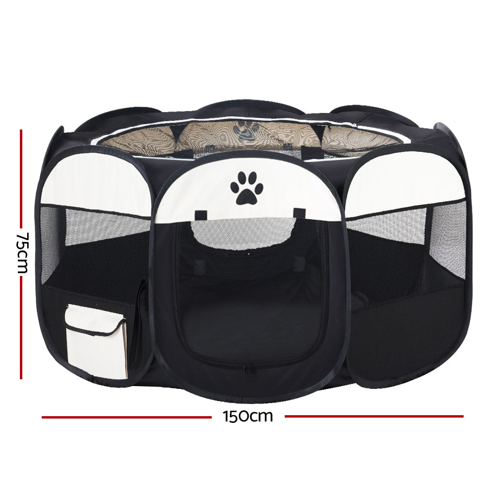 i-pet-dog-playpen-pet-playpen-enclosure-crate-8-panel-play-pen-tent-bag-fence-puppy-3xl at www.mallsonline.com.au