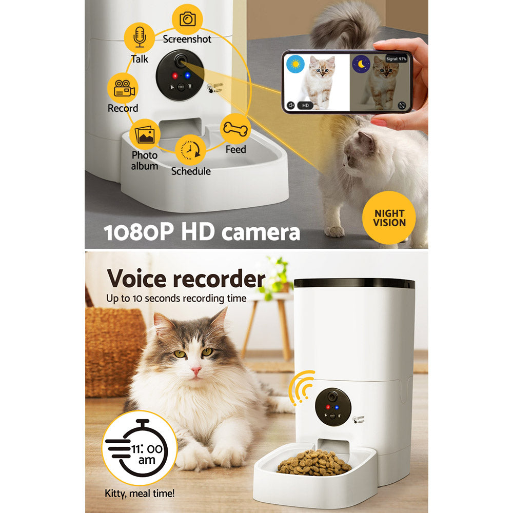 i-pet-automatic-pet-feeder-6l-auto-camera-dog-cat-smart-video-wifi-food-app-hd www.mallsonline.com.au