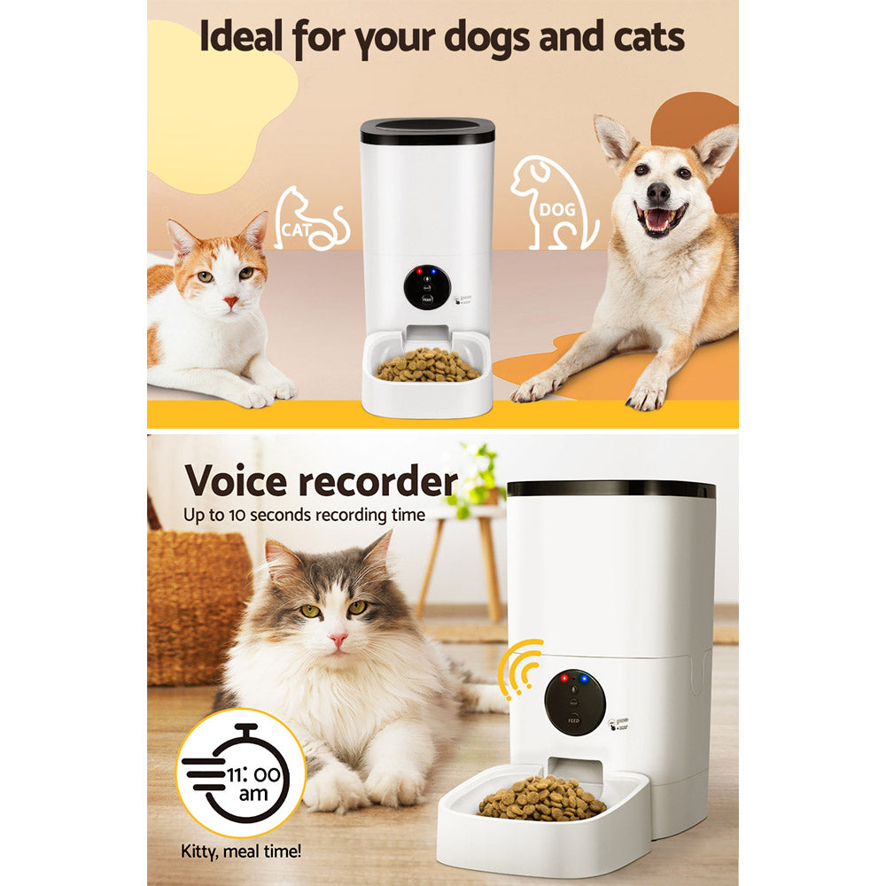 i-pet-automatic-pet-feeder-6l-auto-wifi-dog-cat-feeder-smart-food-app-control www.mallsonline.com.au