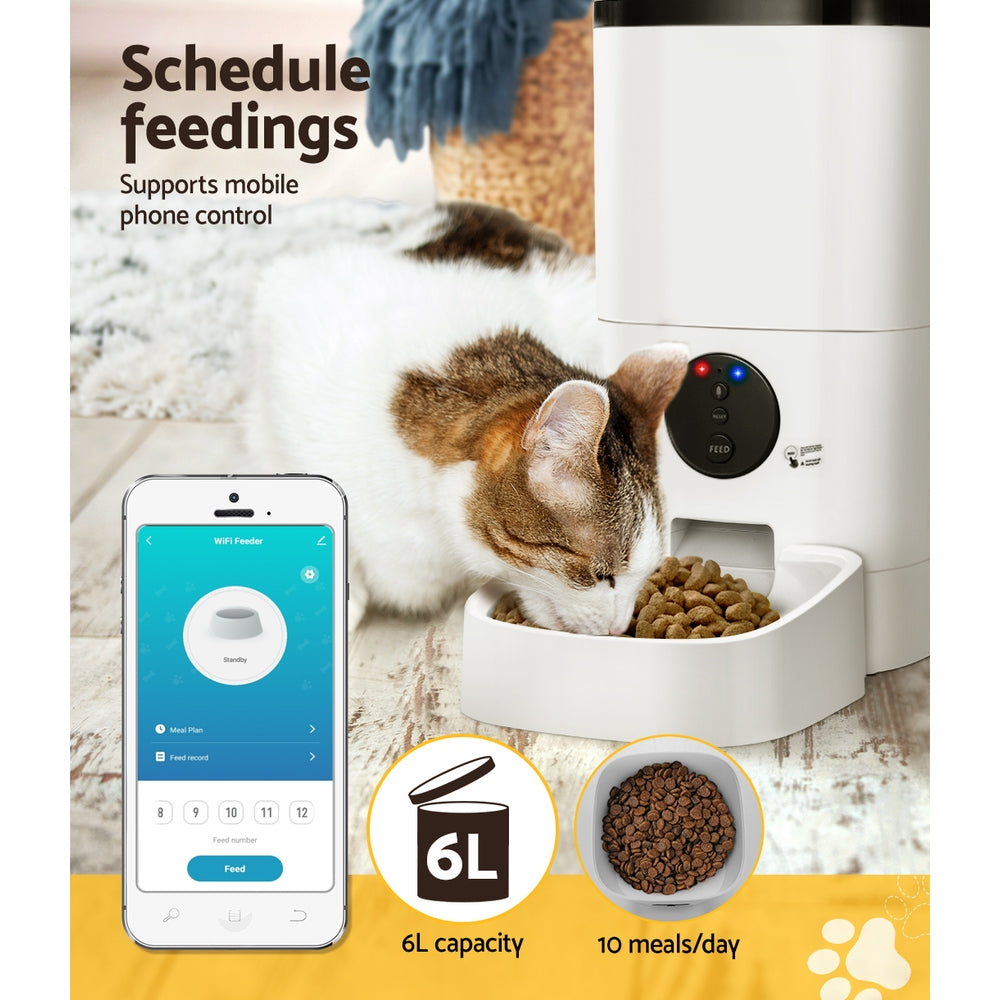 i-pet-automatic-pet-feeder-6l-auto-wifi-dog-cat-feeder-smart-food-app-control www.mallsonline.com.au