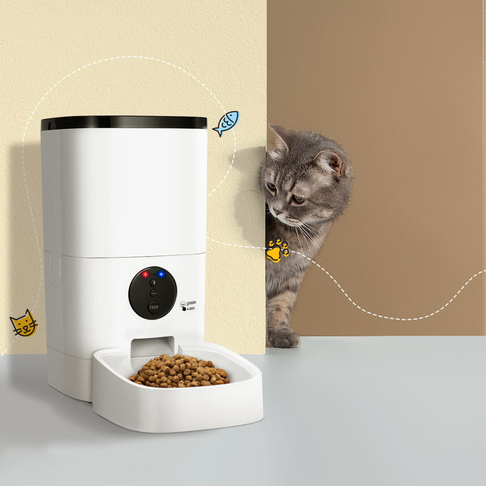 i-pet-automatic-pet-feeder-6l-auto-wifi-dog-cat-feeder-smart-food-app-control www.mallsonline.com.au