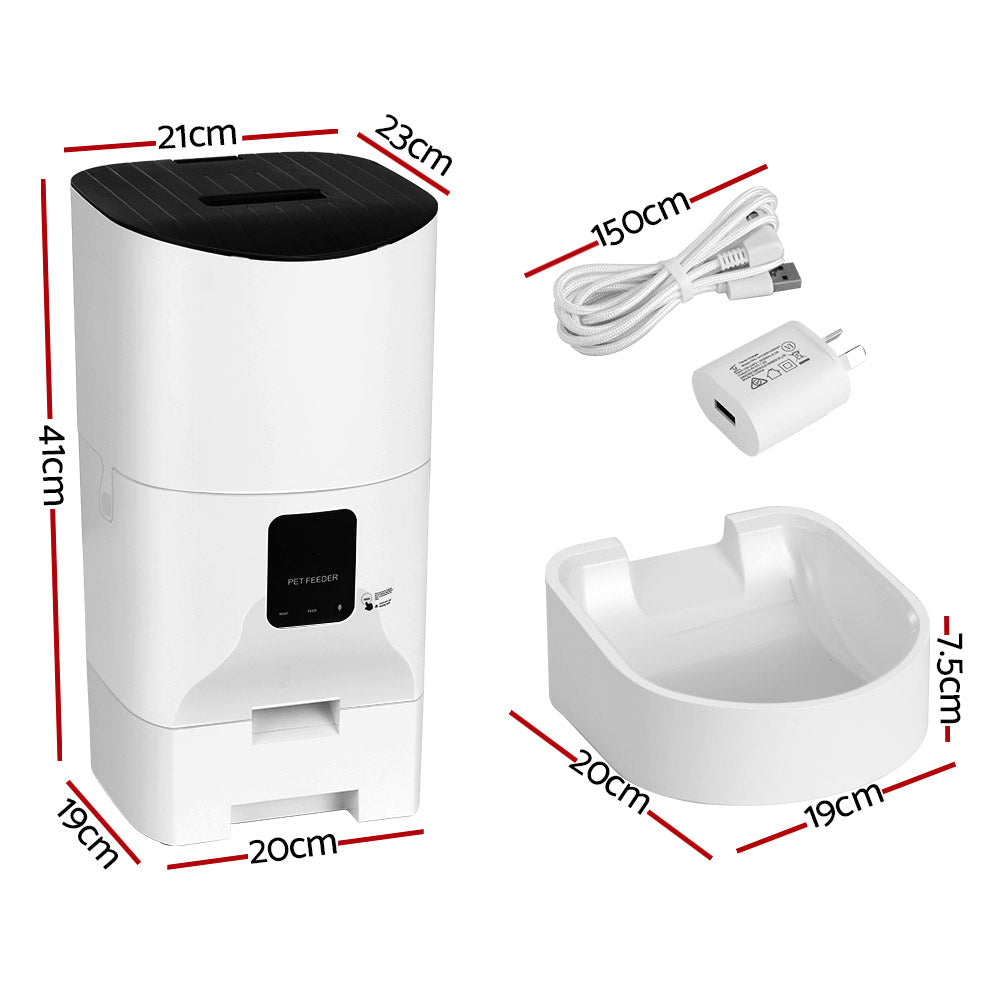 i-pet-automatic-pet-feeder-9l-auto-wifi-dog-cat-feeder-smart-food-app-dispenser www.mallsonline.com.au