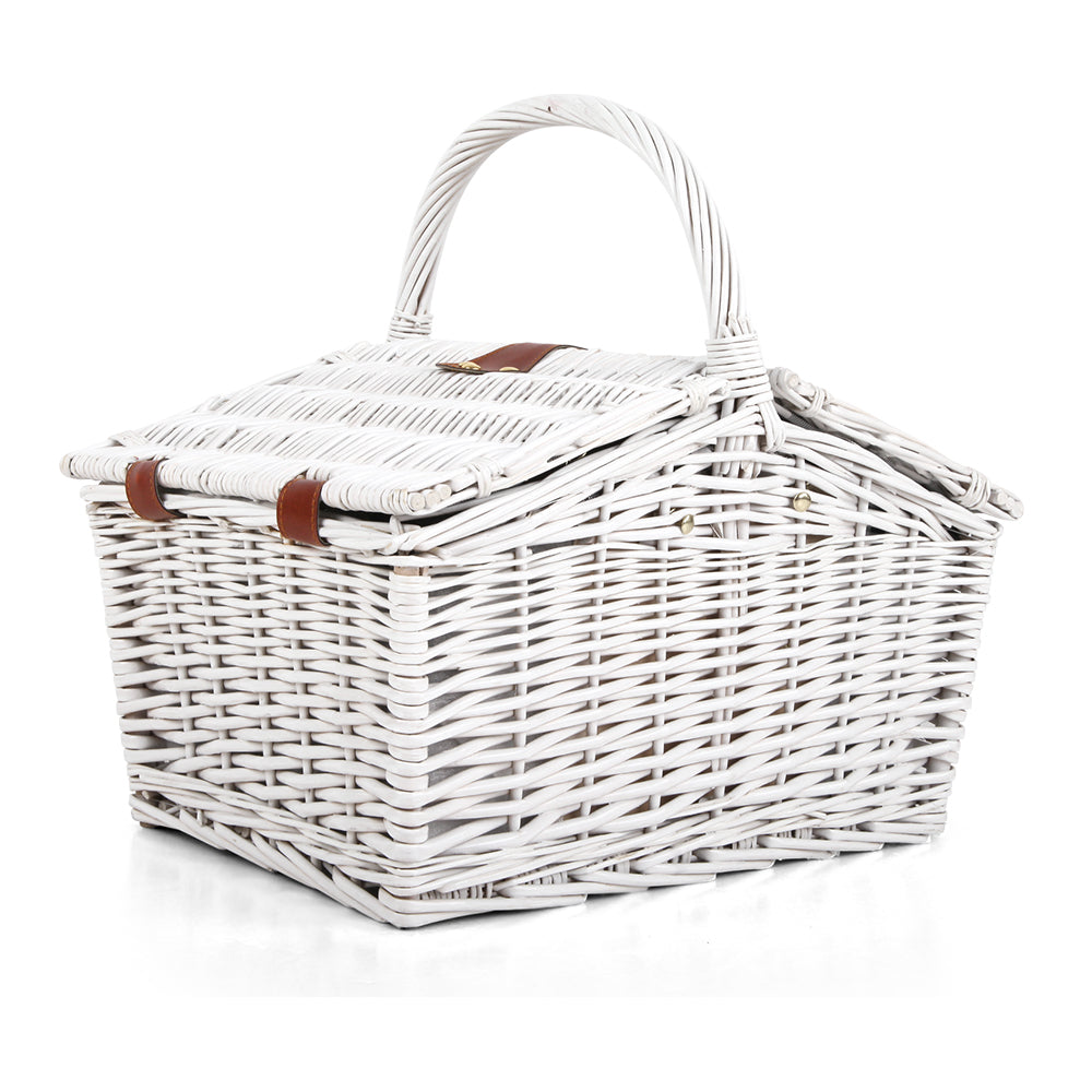 alfresco-2-person-picnic-basket-vintage-baskets-outdoor-insulated-blanket www.mallsonline.com.au