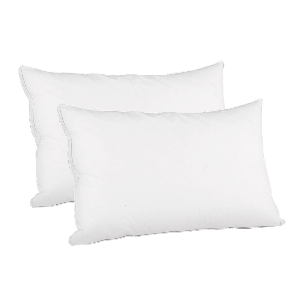 giselle-bedding-duck-feather-down-twin-pack-pillow at www.mallsonline.com.au