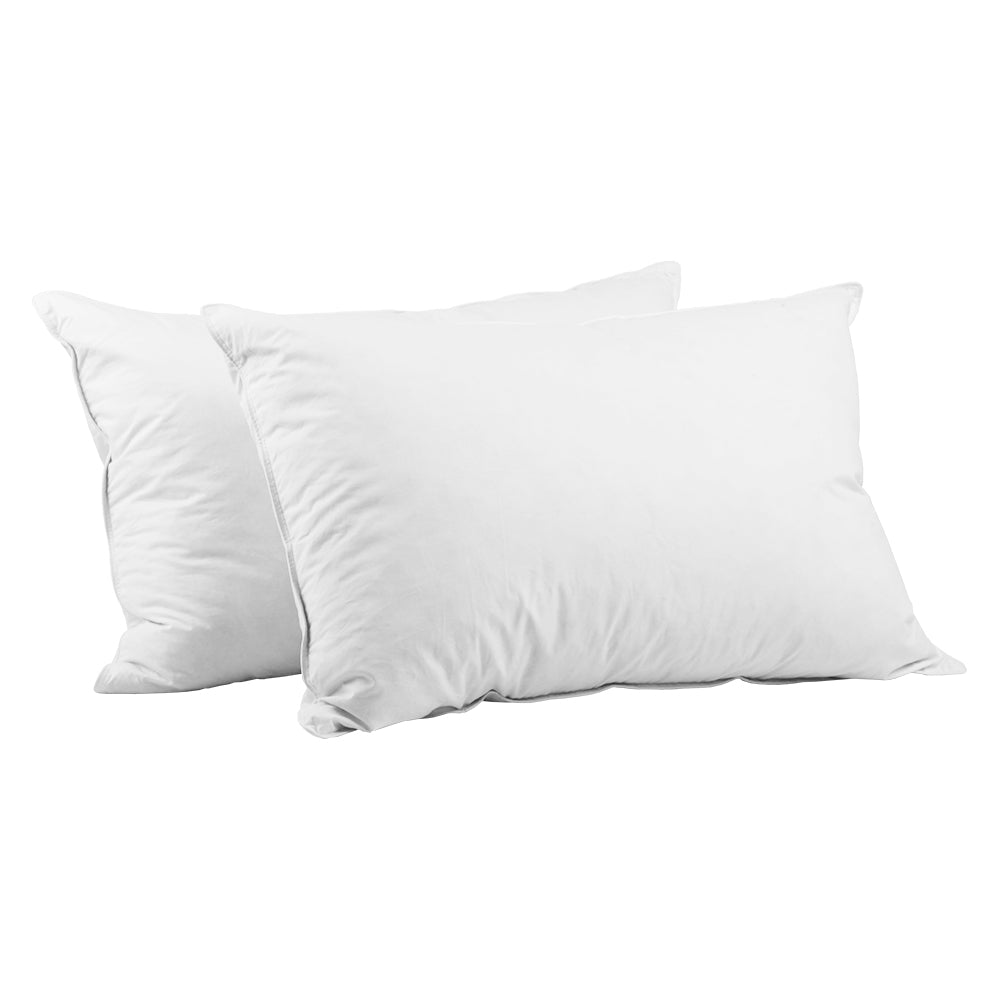 giselle-bedding-set-of-2-duck-down-pillow-white at www.mallsonline.com.au