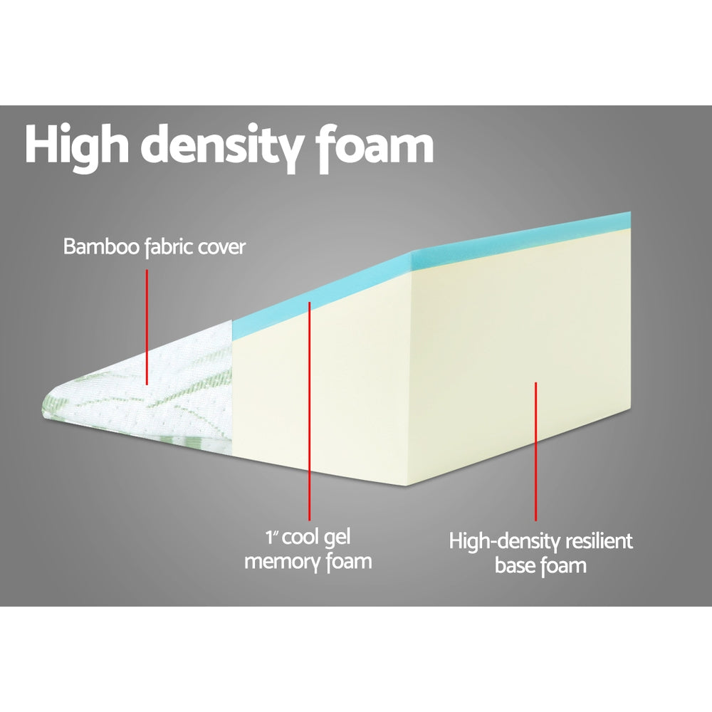 giselle-bedding-foam-wedge-back-support-pillow at www.mallsonline.com.au