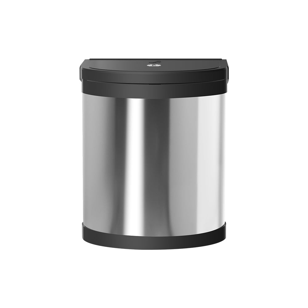 cefito-kitchen-swing-out-pull-out-bin-stainless-steel-garbage-rubbish-can-12l www.mallsonline.com.au