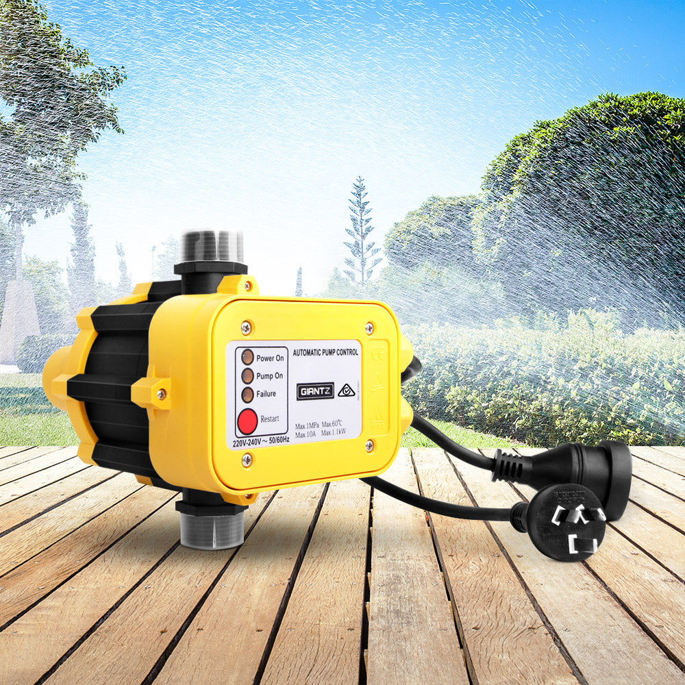giantz-automatic-electronic-water-pump-controller-yellow www.mallsonline.com.au