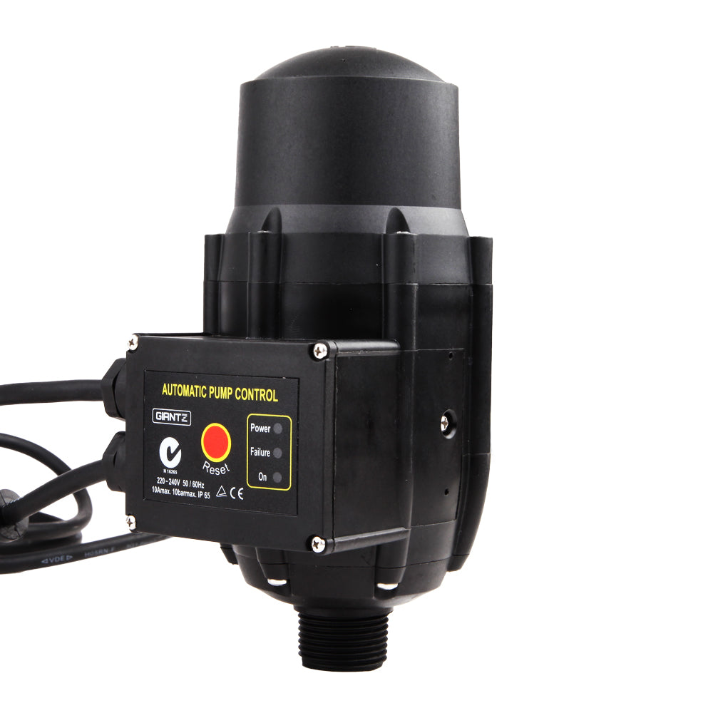 giantz-adjustable-automatic-electronic-water-pump-controller-black at www.mallsonline.com.au