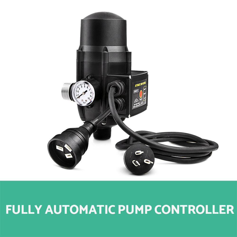 giantz-adjustable-automatic-electronic-water-pump-controller-black at www.mallsonline.com.au