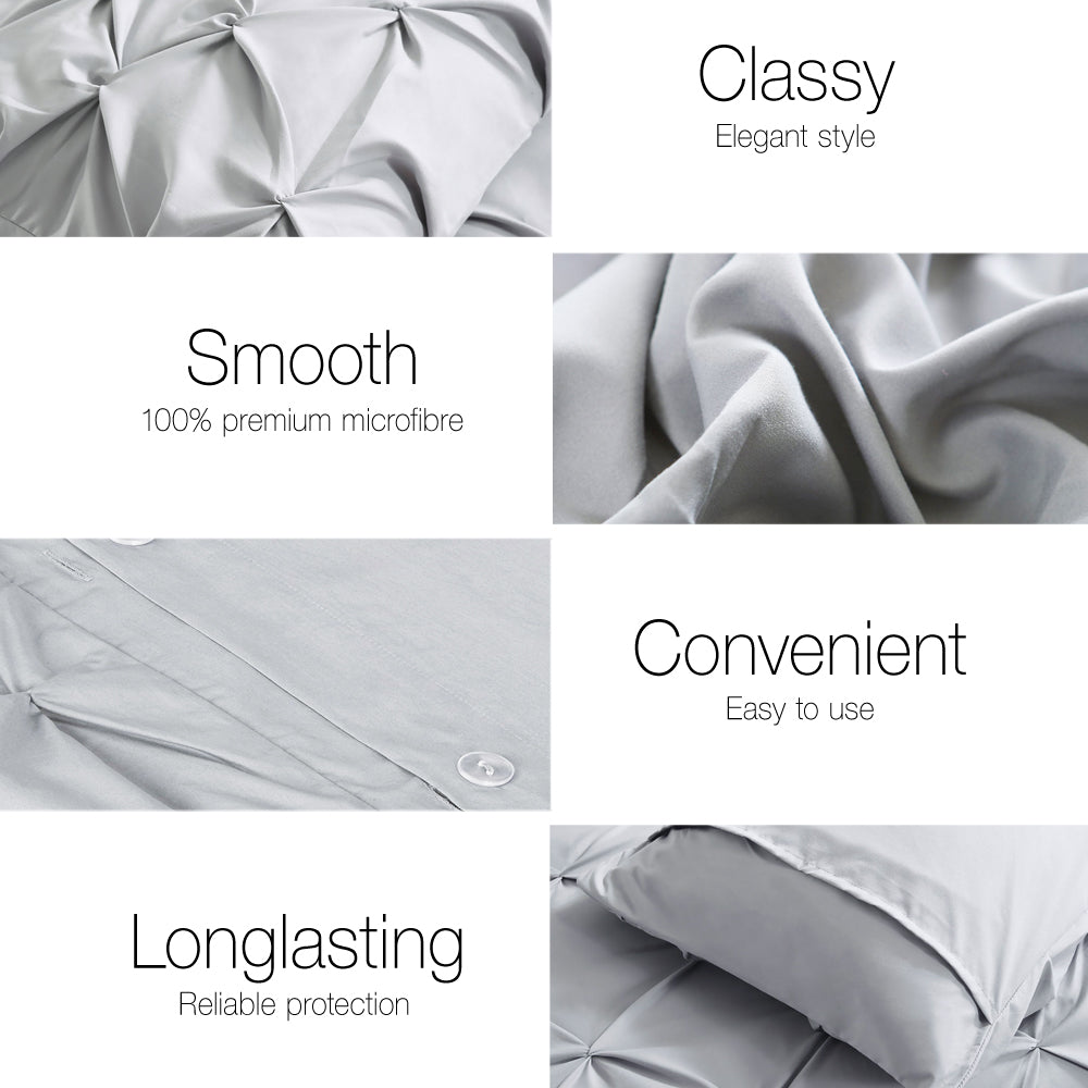 giselle-quilt-cover-set-diamond-pinch-grey-queen at www.mallsonline.com.au