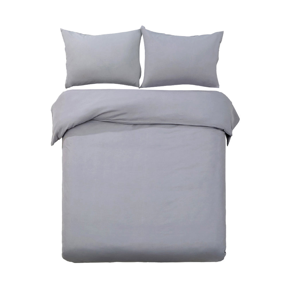 giselle-quilt-cover-set-classic-grey-super-king at www.mallsonline.com.au
