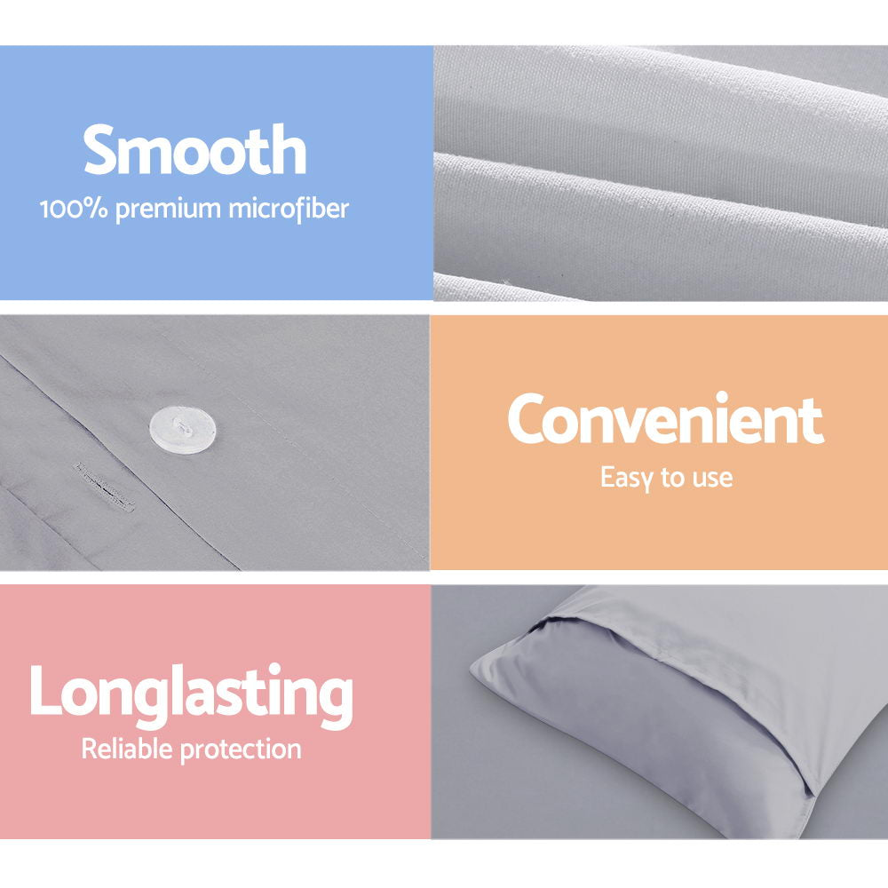 giselle-quilt-cover-set-classic-grey-super-king at www.mallsonline.com.au