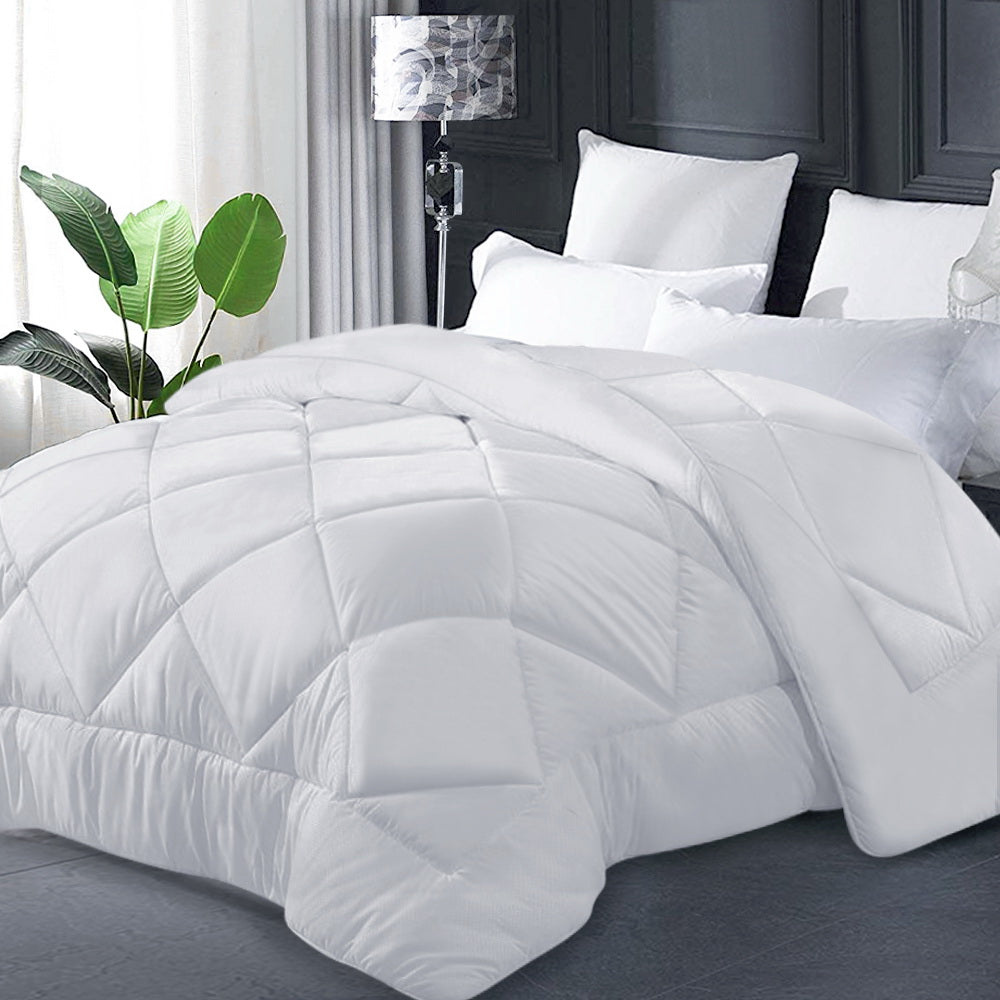 giselle-bedding-super-king-400gsm-microfibre-bamboo-microfiber-quilt at www.mallsonline.com.au