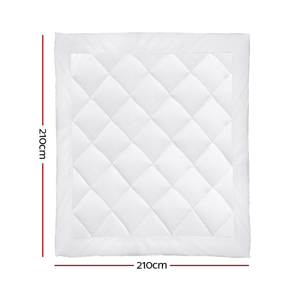 giselle-bedding-queen-size-800gsm-microfibre-bamboo-microfiber-quilt at www.mallsonline.com.au