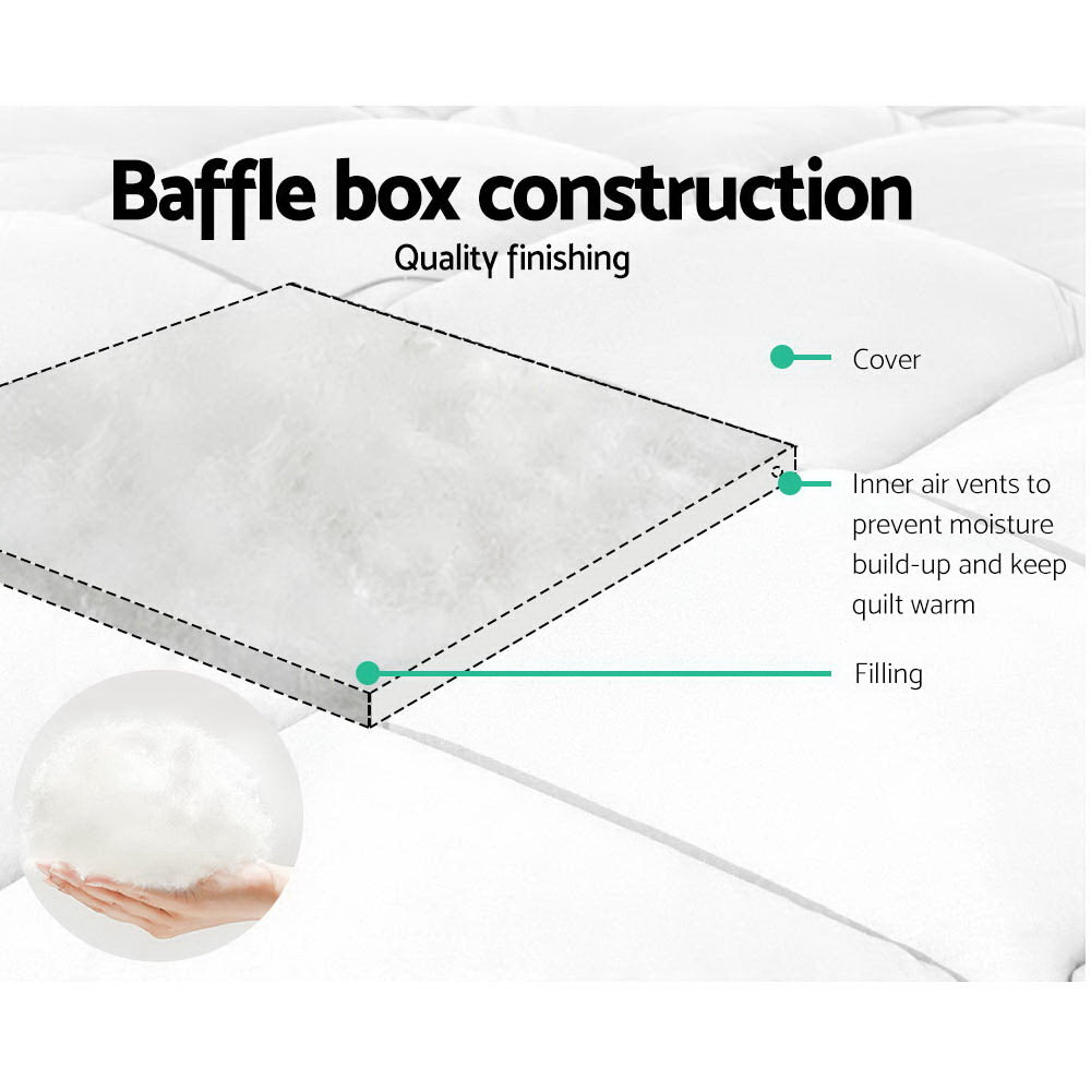 giselle-bedding-queen-size-800gsm-microfibre-bamboo-microfiber-quilt at www.mallsonline.com.au