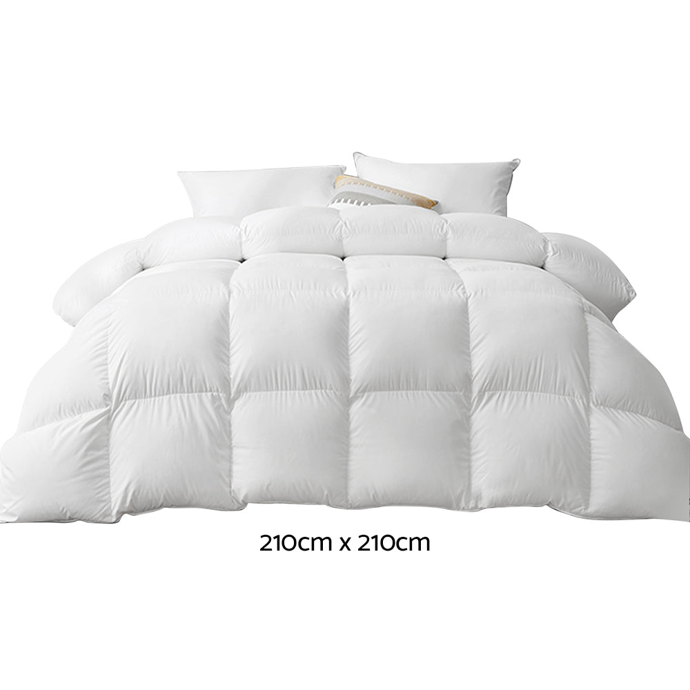 giselle-bedding-duck-down-feather-quilt-700gsm-queen-size at www.mallsonline.com.au