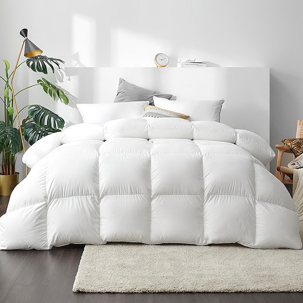 giselle-bedding-duck-down-feather-quilt-700gsm-queen-size at www.mallsonline.com.au