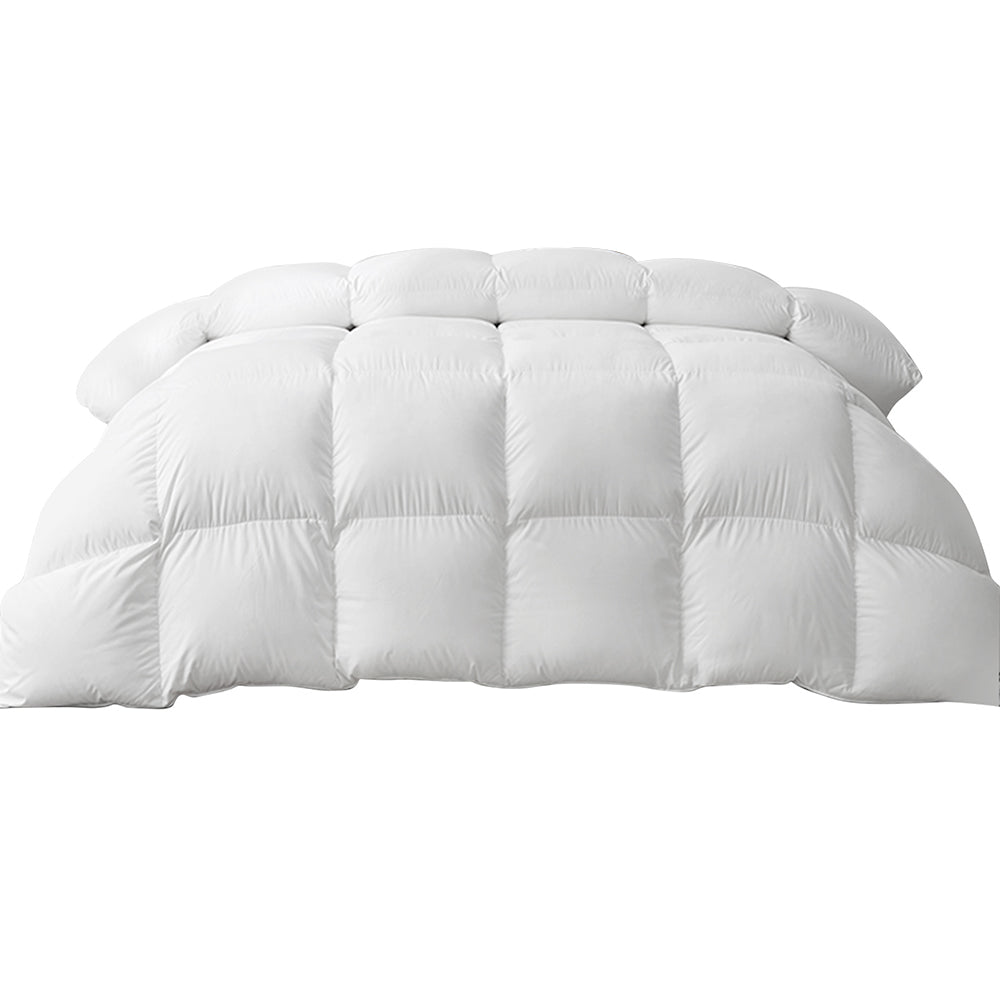 giselle-bedding-duck-down-feather-quilt-500gsm-king-size at www.mallsonline.com.au