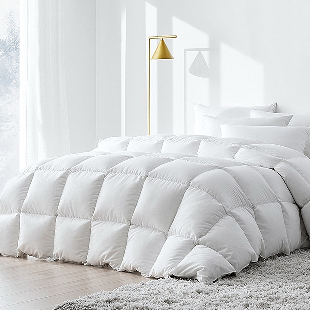 giselle-bedding-duck-down-feather-quilt-500gsm-queen-size at www.mallsonline.com.au