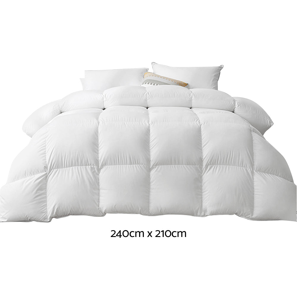 giselle-bedding-king-size-500gsm-goose-down-feather-quilt at www.mallsonline.com.au