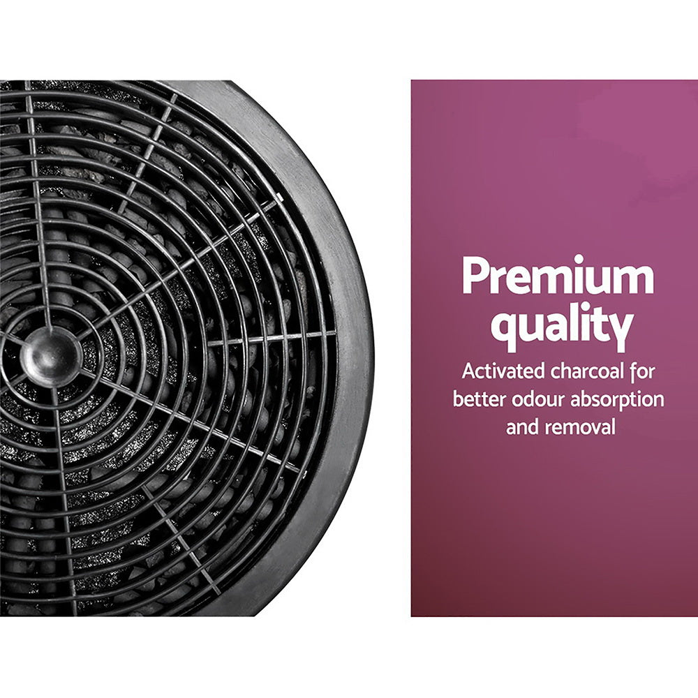 devanti-pyramid-range-hood-rangehood-carbon-charcoal-filters-replacement-for-ductless-ventless at www.mallsonline.com.au