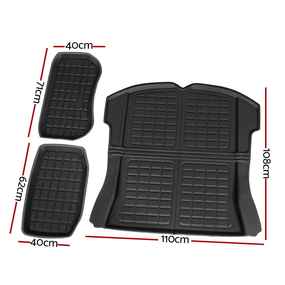 3pcs-car-rear-front-cargo-trunk-toolbox-luggage-rubber-mats-for-tesla-model-3-2021-2022 at www.mallsonline.com.au