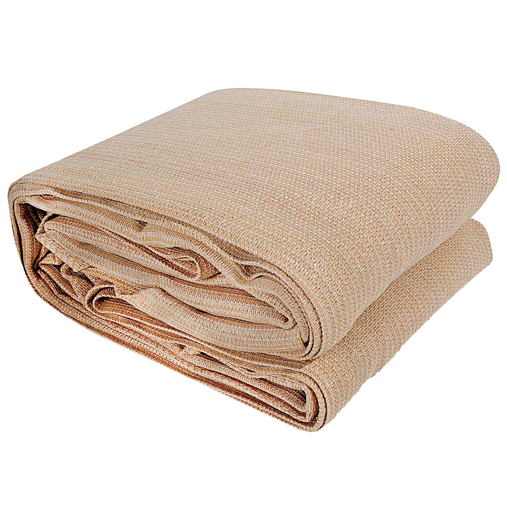 instahut-sun-shade-sail-cloth-shadecloth-rectangle-canopy-sand-280gsm-2x4m www.mallsonline.com.au