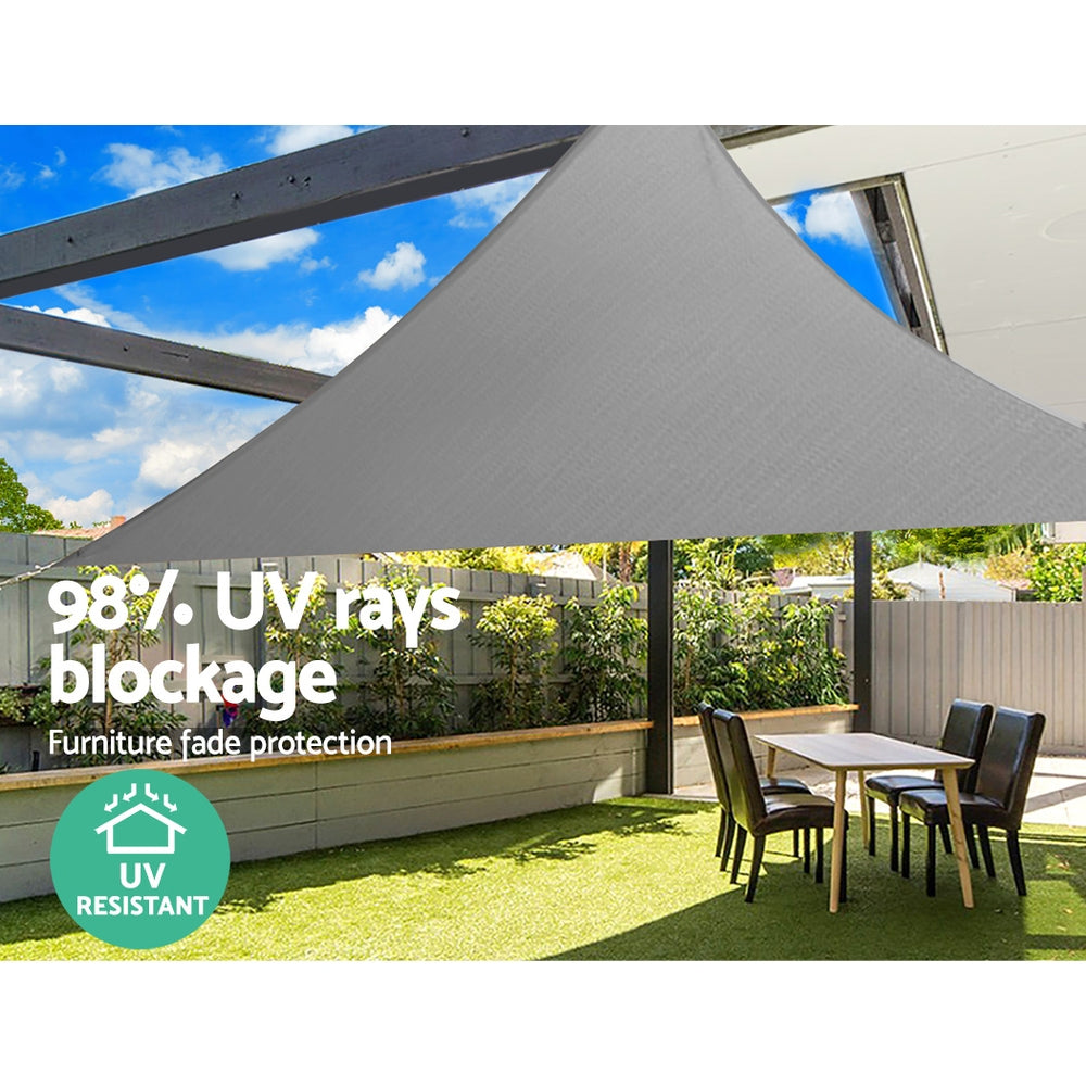 instahut-sun-shade-sail-cloth-shadecloth-right-triangle-canopy-280gsm-3x3x4-3m www.mallsonline.com.au
