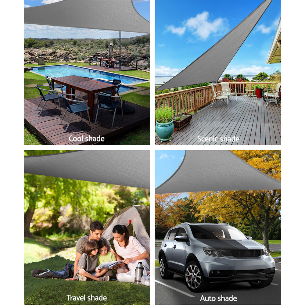instahut-sun-shade-sail-cloth-shadecloth-outdoor-canopy-triangle-280gsm-6x6x6m at www.mallsonline.com.au