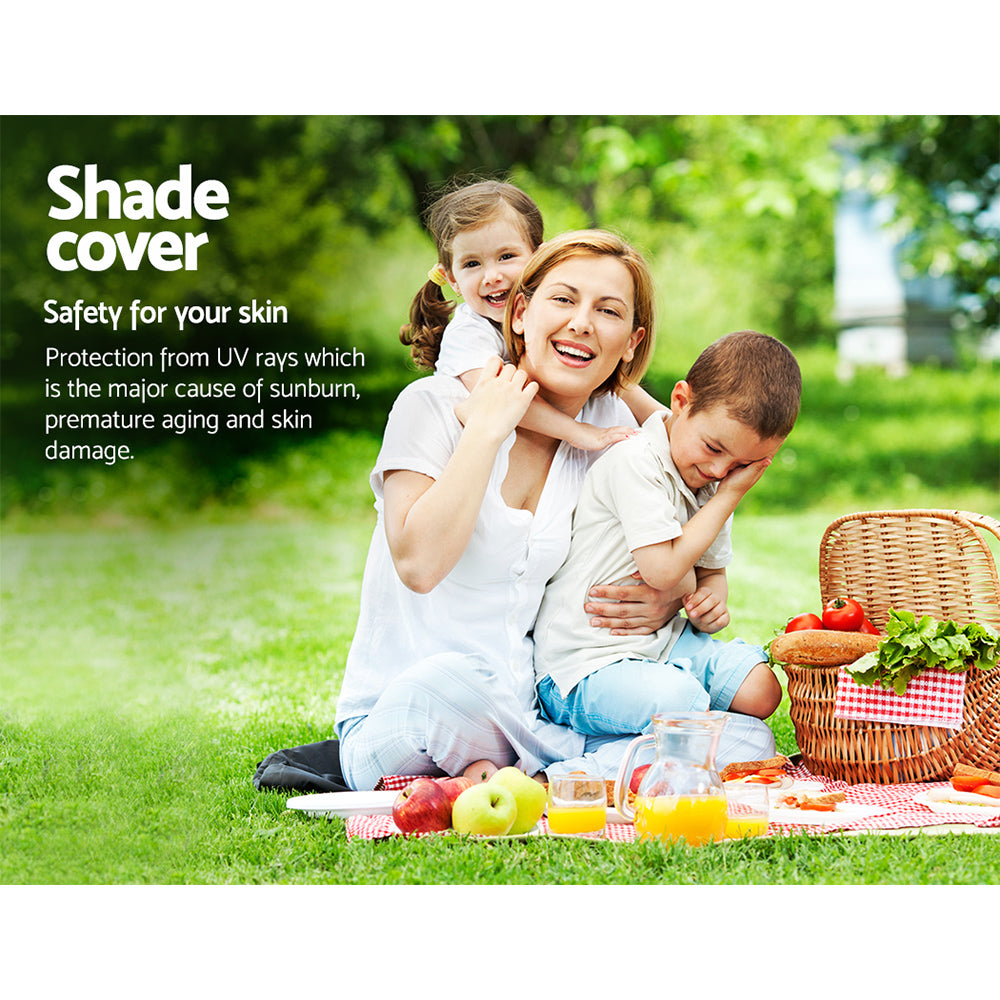 instahut-sun-shade-sail-cloth-shadecloth-rectangle-heavy-duty-sand-canopy-3x6m www.mallsonline.com.au
