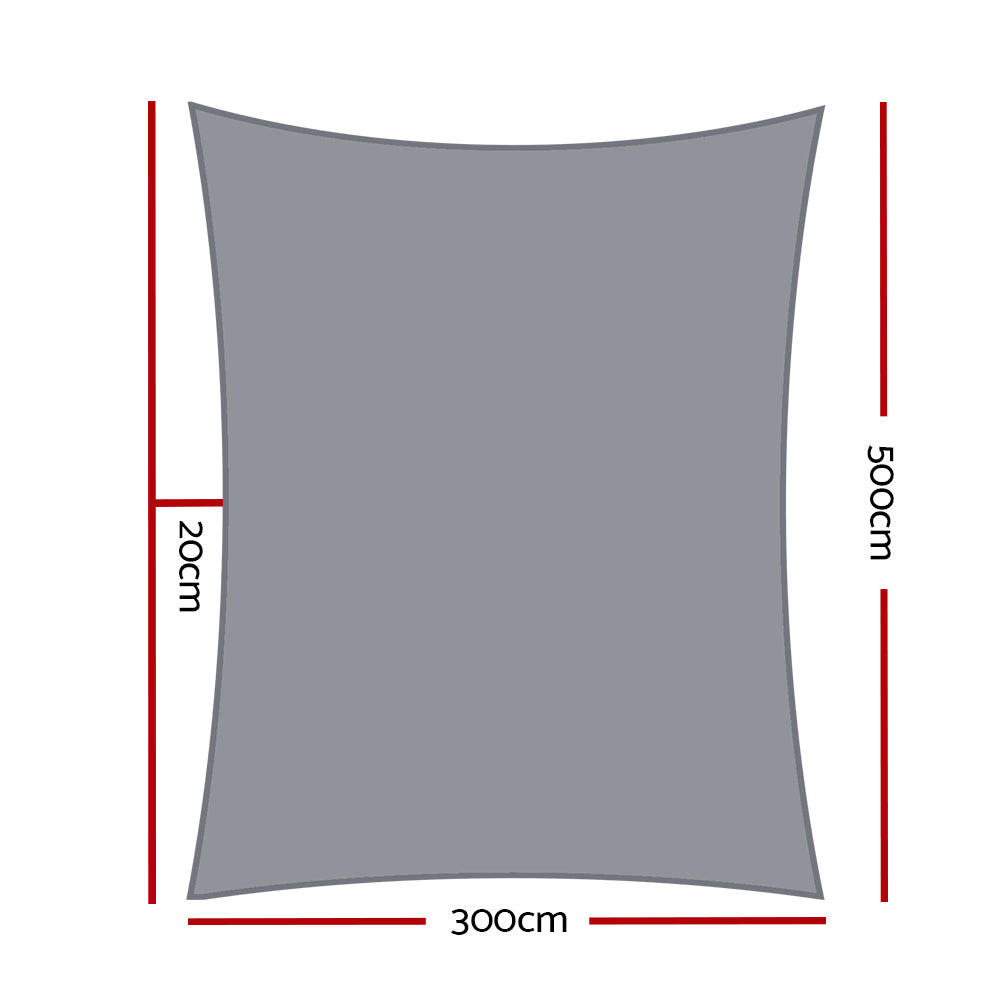 instahut-shade-sail-cloth-canopy-shadecloth-awning-outdoor-rectangle-3x5m www.mallsonline.com.au