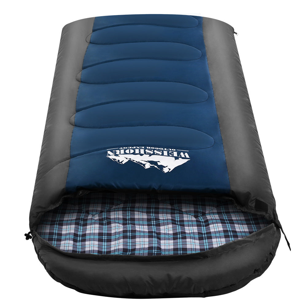 weisshorn-sleeping-bag-to-0-degree-navy at www.mallsonline.com.au