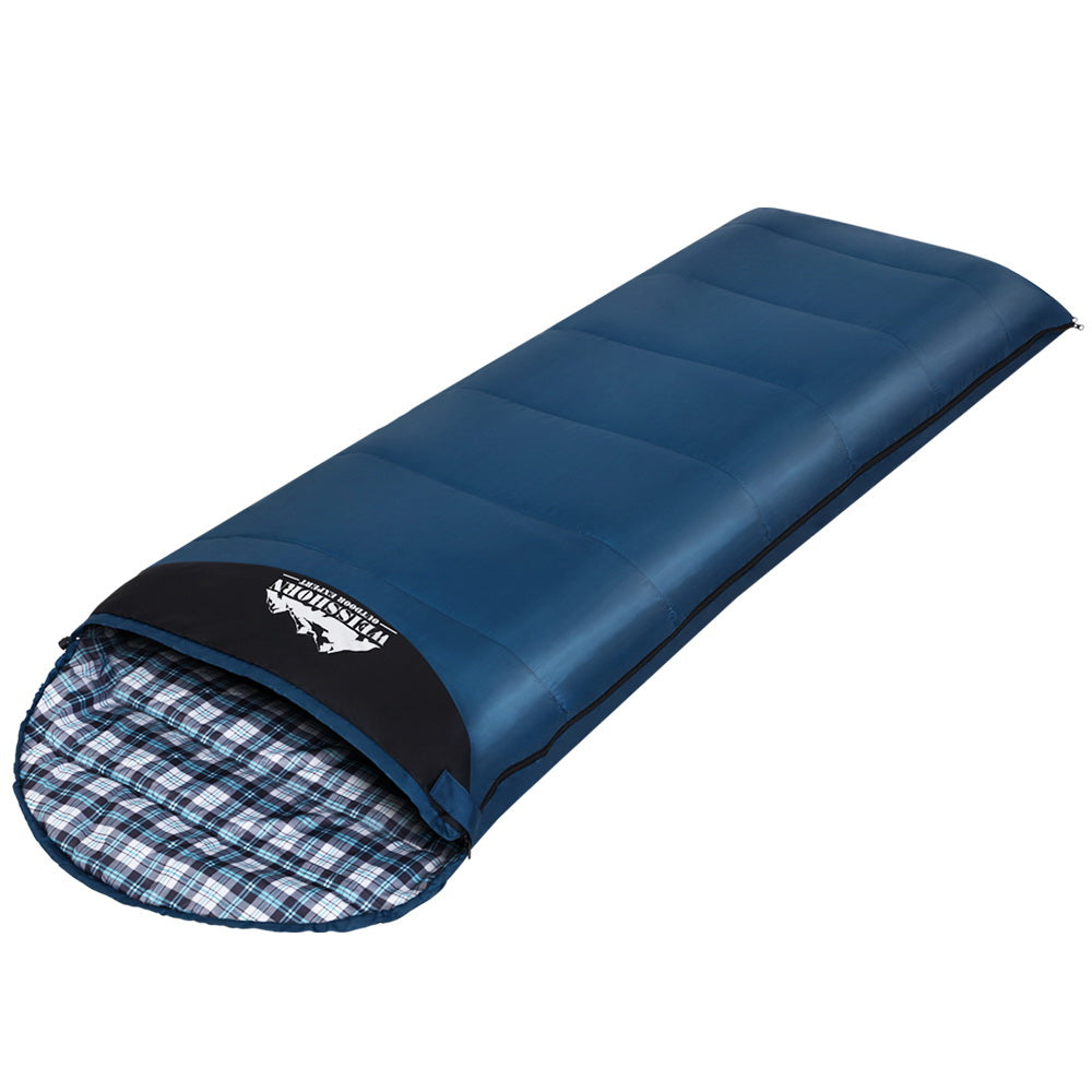 weisshorn-sleeping-bag-single-camping-hiking-winter-thermal at www.mallsonline.com.au