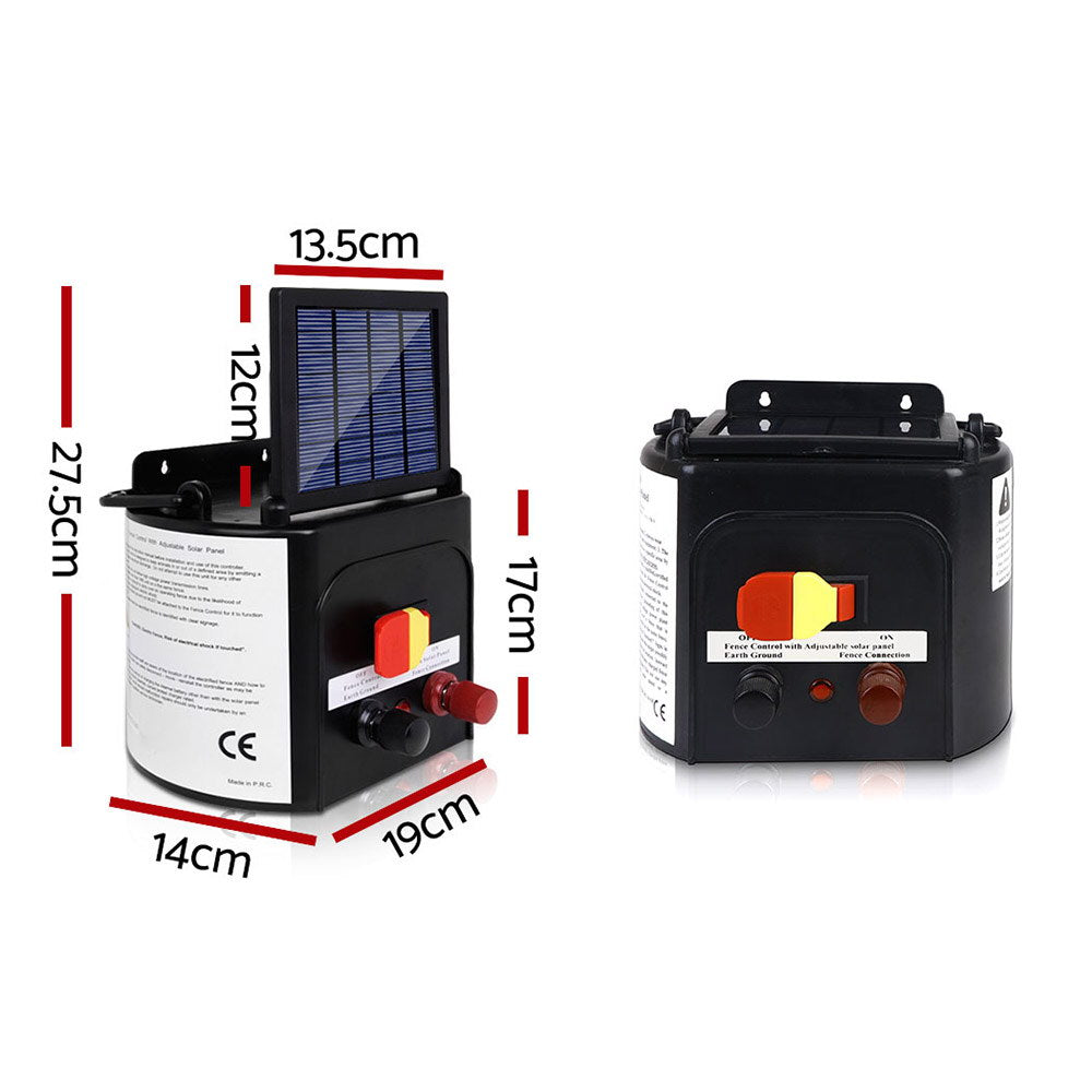 giantz-3km-solar-electric-fence-charger-energiser www.mallsonline.com.au