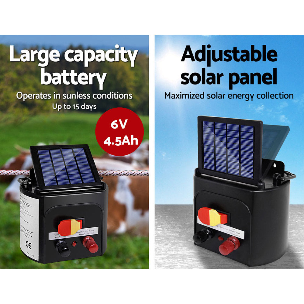 giantz-3km-solar-electric-fence-charger-energiser www.mallsonline.com.au
