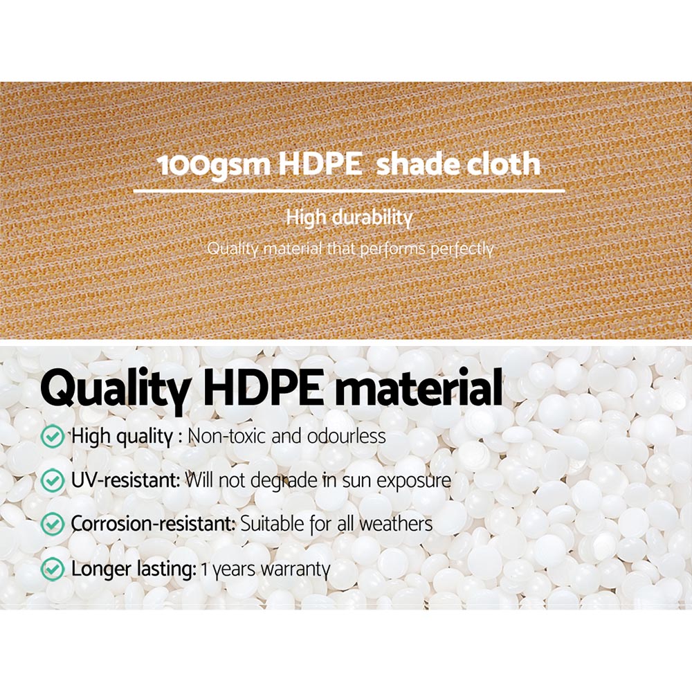 instahut-1-83-x-20m-shade-sail-cloth-beige www.mallsonline.com.au